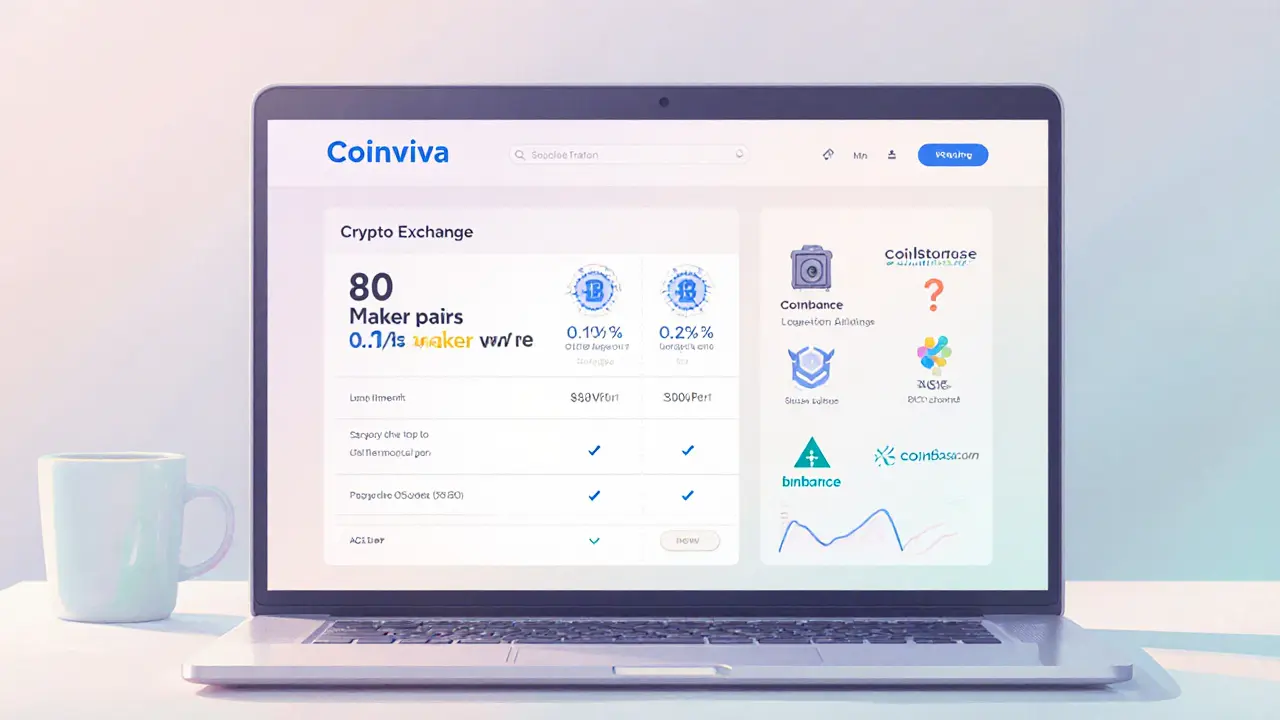 Coinviva Crypto Exchange Review: Features, Fees, Security & Alternatives