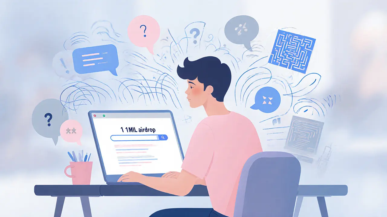 1MIL Token Airdrop: What’s Real, What’s Not - 1MillionNFTs Details