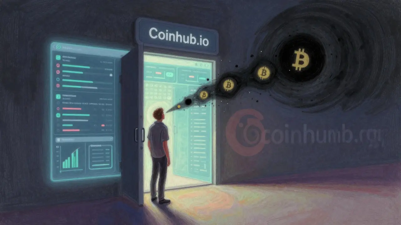 Coinhub.io Crypto Exchange Review: Red Flags, Domain Scams, and Why This Platform Isn't Legitimate