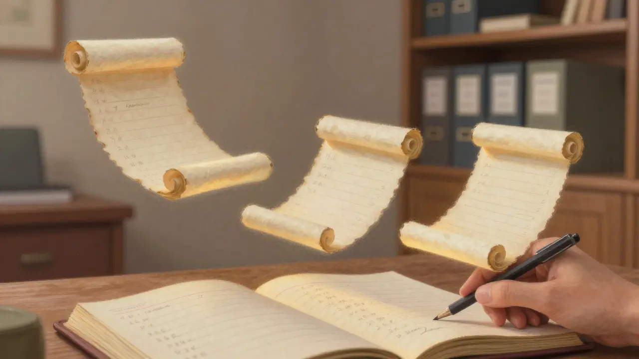 Record Keeping Requirements in Blockchain Systems