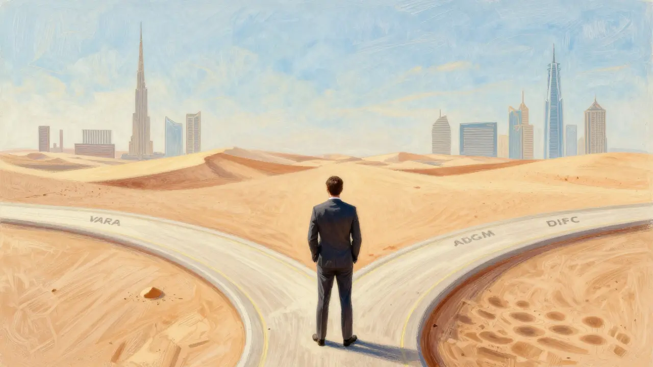 Crypto Business Setup in UAE Free Zones: A Guide to VARA, ADGM, and DIFC Licensing