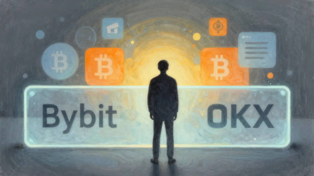 Pastel art of user blocked from crypto platforms by firewall